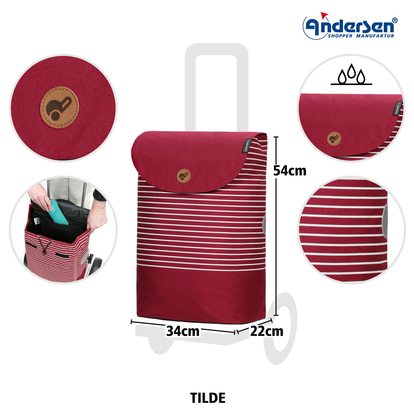 Scala Shopper Tilde rot_3