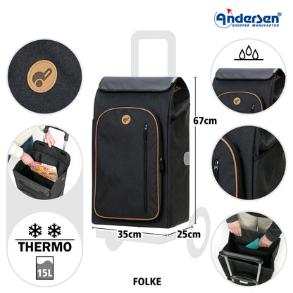 Treppensteiger Cargo Shopper XXL Folke schwarz_3