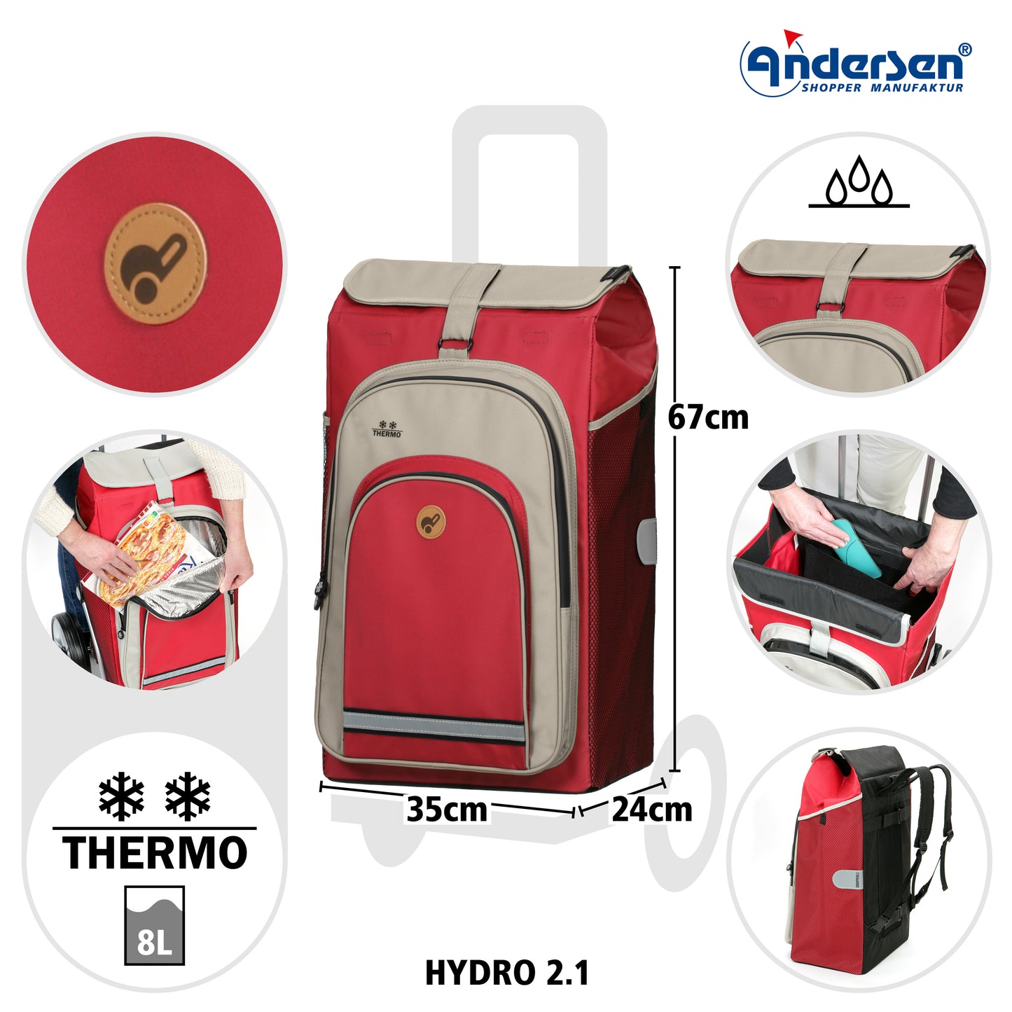 Tasche Hydro 2.1 rot_2