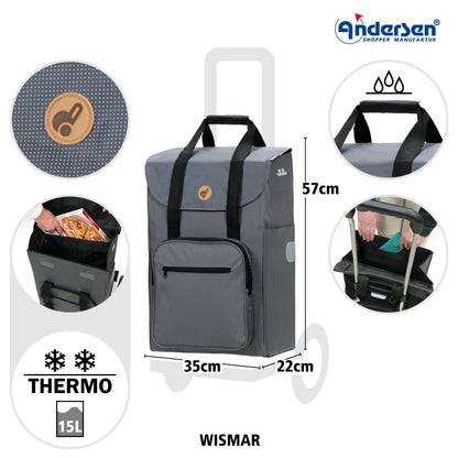 Komfort Shopper Wismar silbergrau_3