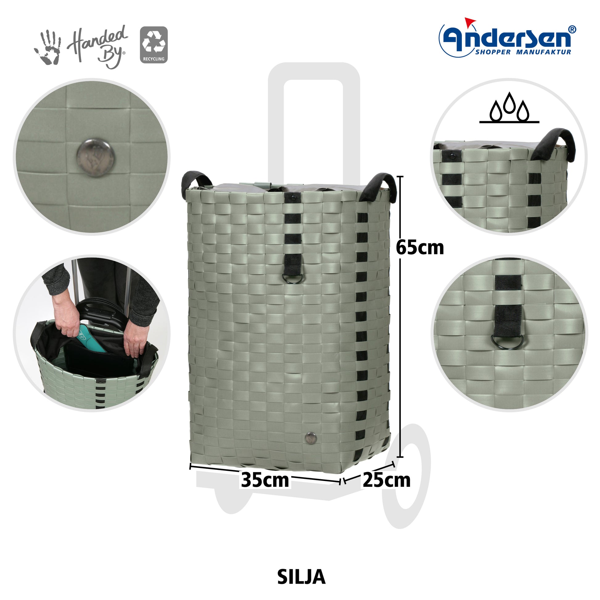 Tasche Silja sage green_2