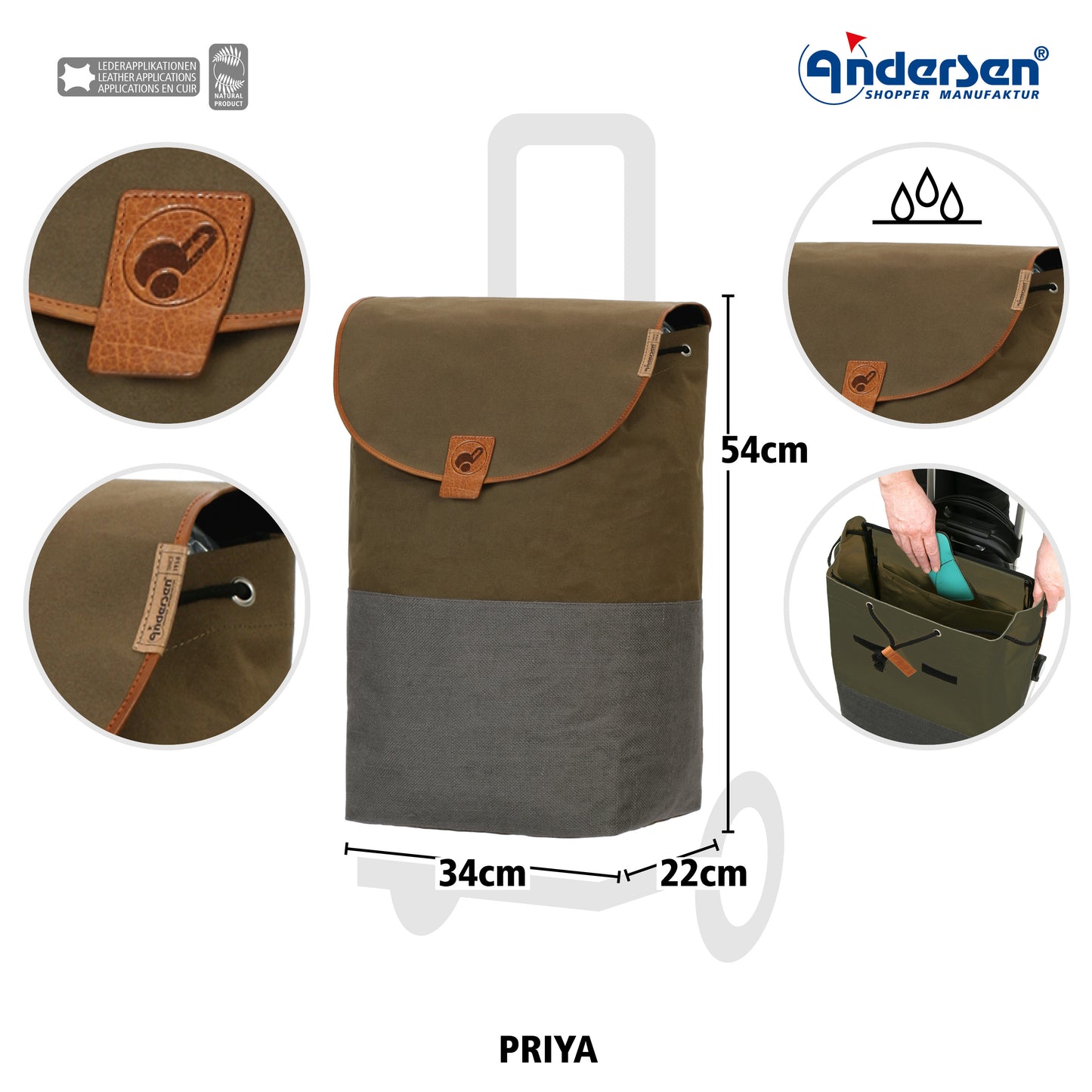 Tasche Priya khaki_2