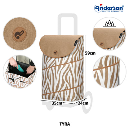 Alu Star Shopper Tyra zebra_3