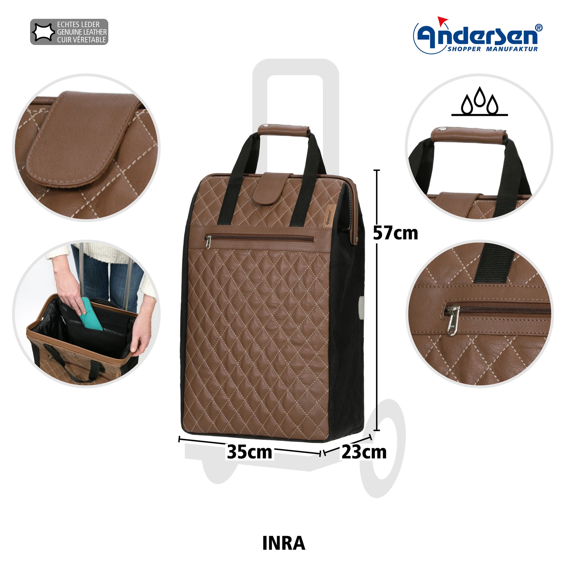 Alu Star Shopper Inra braun_3