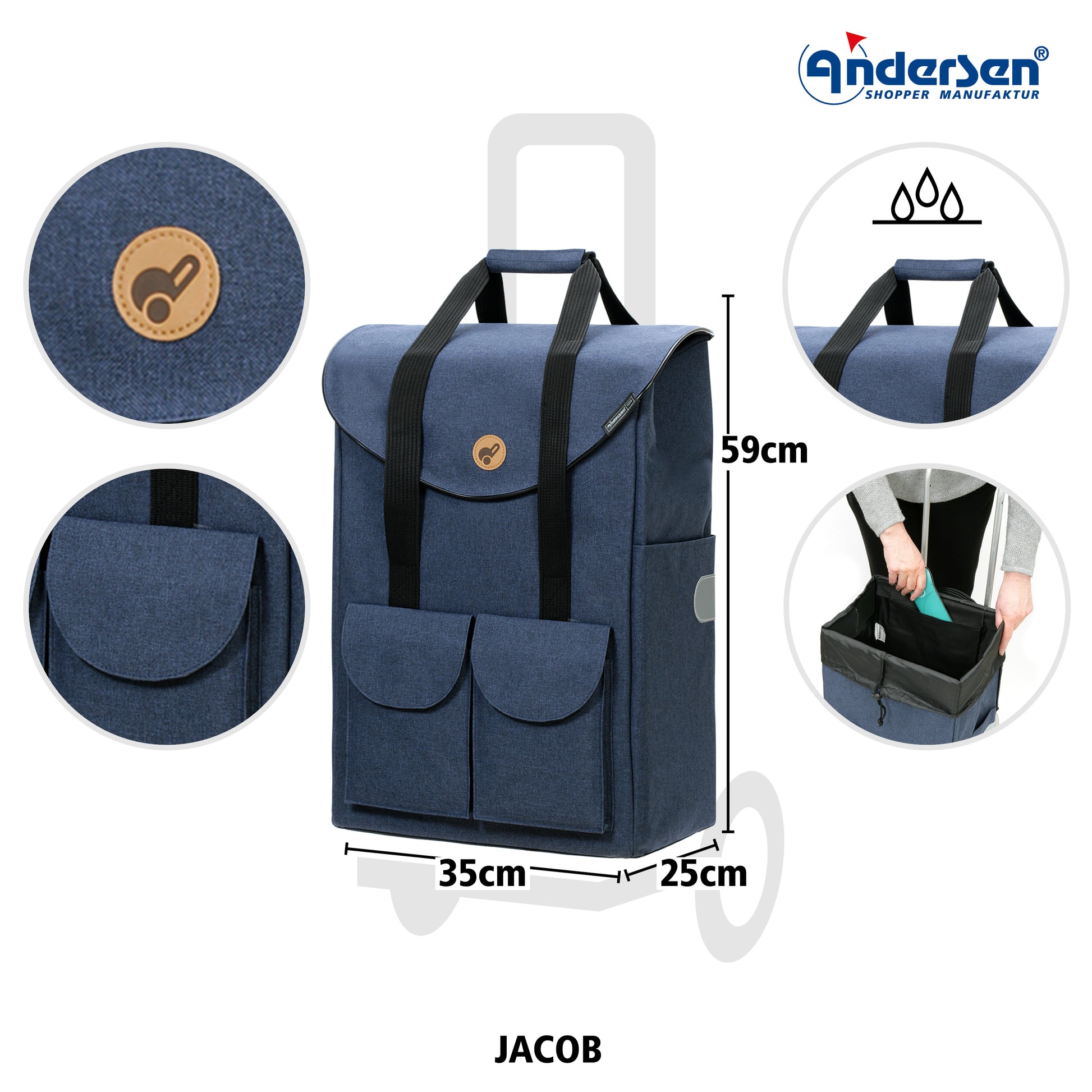 Komfort Shopper Jacob blau_3