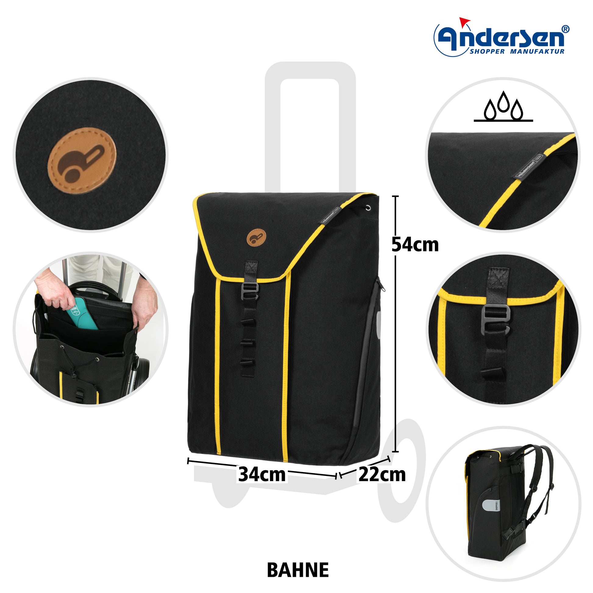 Tasche Bahne gelb_2