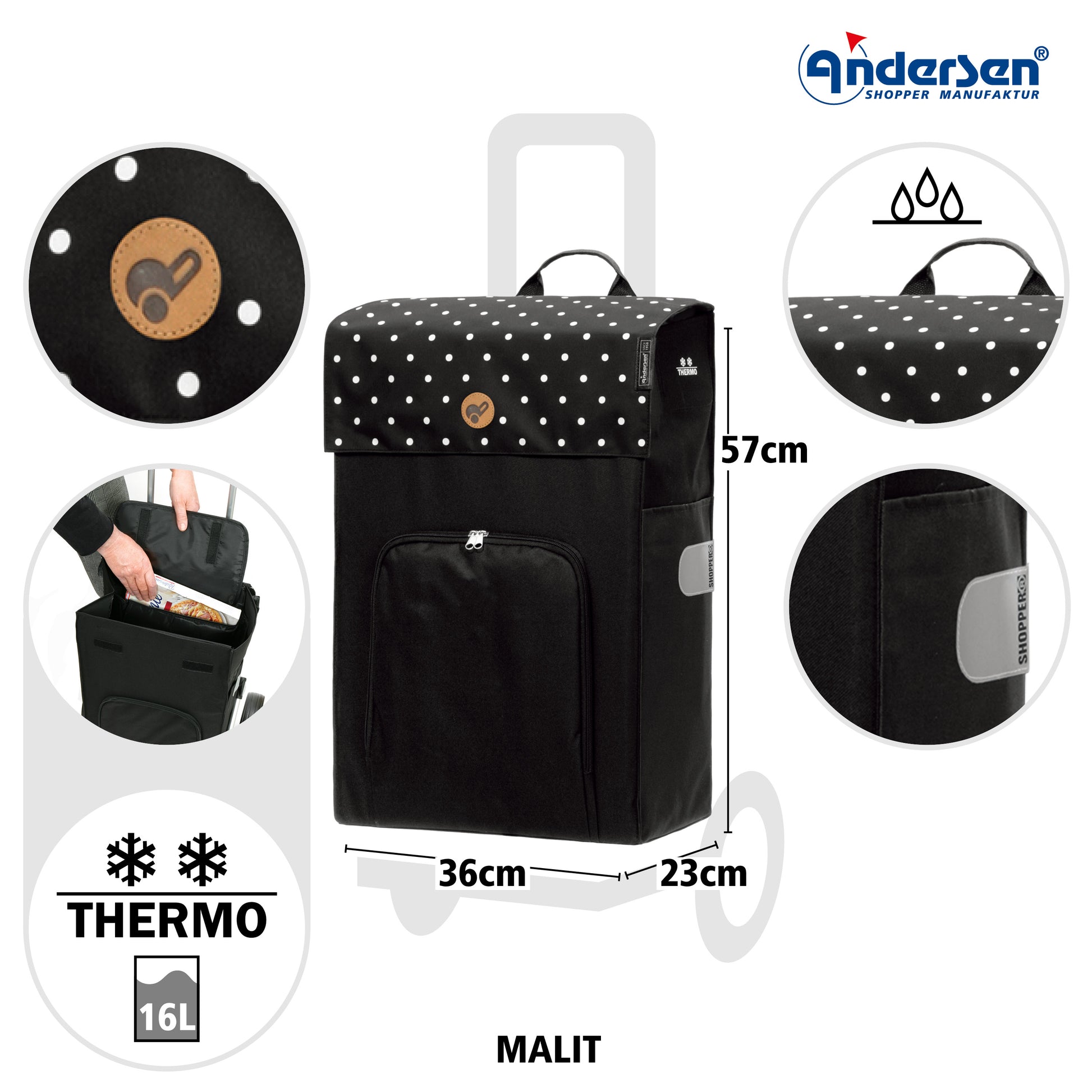 Treppensteiger Royal Shopper Malit schwarz_3