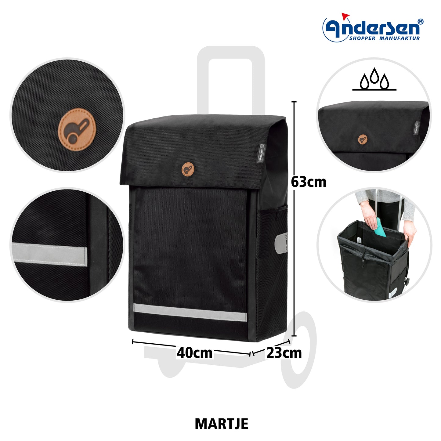 Cargo Shopper XXL Martje schwarz_3